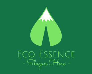 Green Leaf Mountain logo design