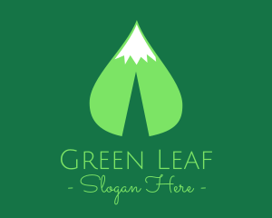 Green Leaf Mountain logo design
