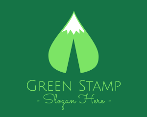 Green Leaf Mountain logo design