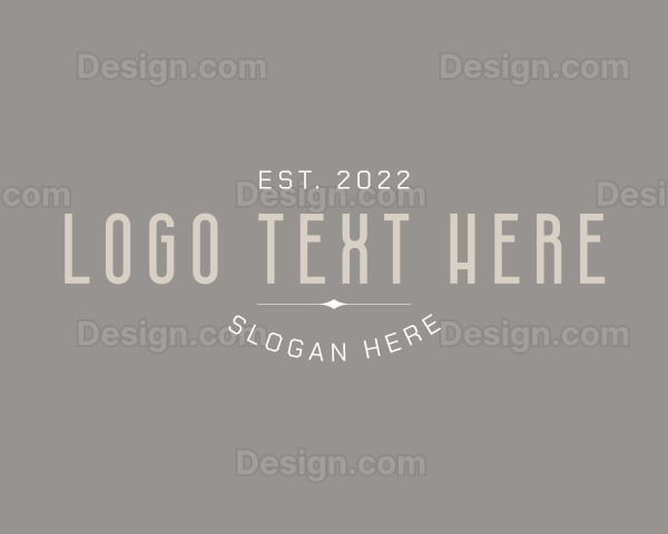 Elegant Classic Jewelry Logo