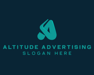 Advertising Media Tech logo design