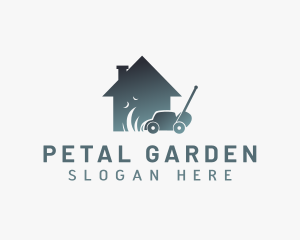 Lawn Mower House logo design