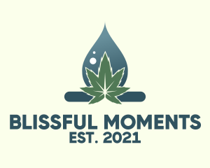 Cannabis Oil Droplet  logo
