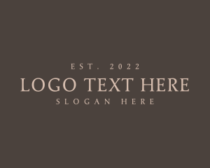 Elegant Minimalist Business logo