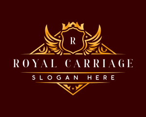 Royal Wing Crown Hotel logo design