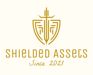 Warrior Sword & Shield logo