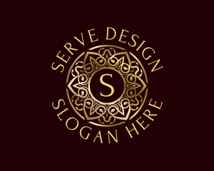 Luxury Floral Ornament logo design