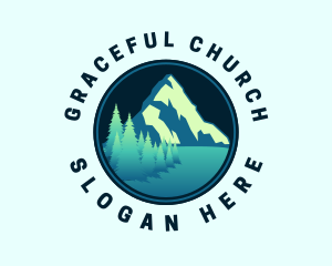 Mountain Summit Landscape logo