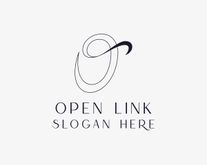 Elegant Boutique Fashion Letter O logo design