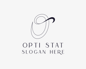 Elegant Boutique Fashion Letter O logo design