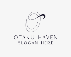 Elegant Boutique Fashion Letter O logo design