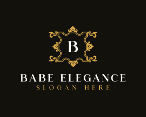 Elegant Flower Boutique logo design