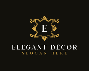 Elegant Flower Boutique logo design