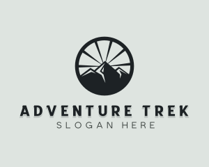 Mountain Adventure Camp  logo design