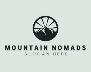 Mountain Adventure Camp  logo design