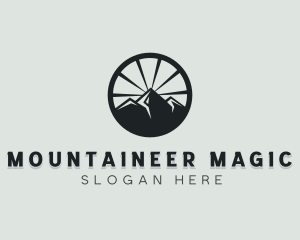 Mountain Adventure Camp  logo design