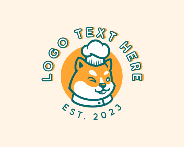 Shiba Inu logo example 1