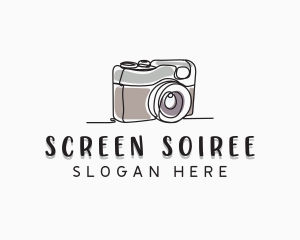 Photography Camera Lens logo design