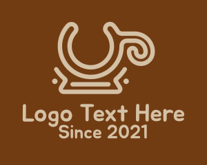 Brown Coffee Mug  logo