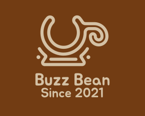 Brown Coffee Mug  logo design