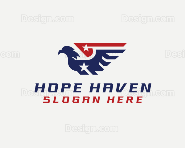 American Military Eagle Logo