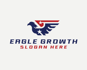 American Military Eagle logo design