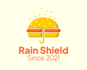 Hamburger Sandwich Umbrella  logo