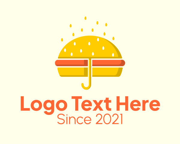 Cheeseburger logo example 4