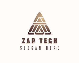 Pyramid Tech Agency logo design