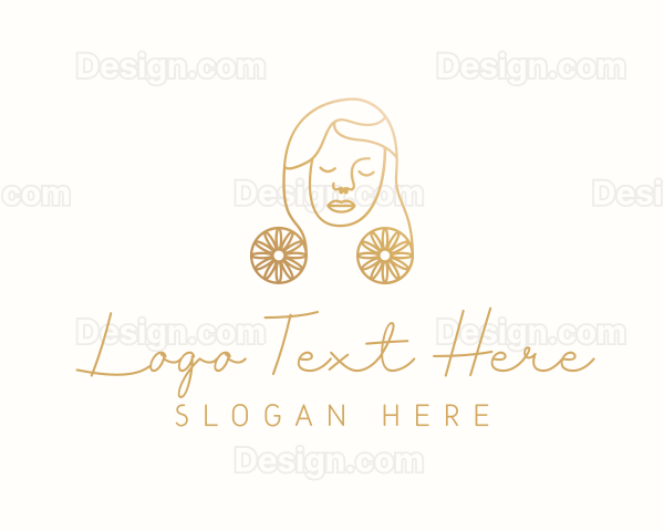 Woman Luxury Lifestyle Logo