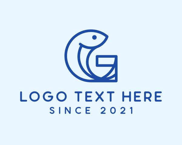 Cod Fish logo example 4