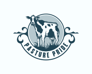 Cow Farm Livestock logo