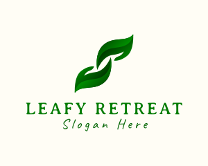 Natural Leaf Hands logo design