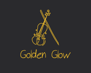 Golden Violin Cello logo