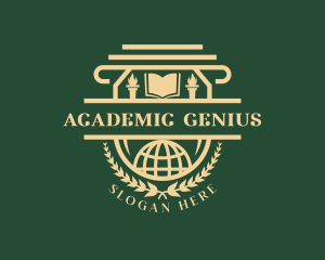 Educational Academic University  logo design