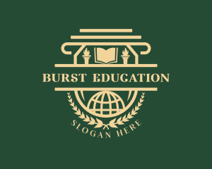 Educational Academic University  logo design