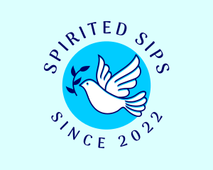 Flying Spiritual Bird  logo design