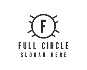 Circle Chip Generic Business logo design