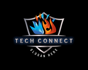 Fire Ice HVAC Logo