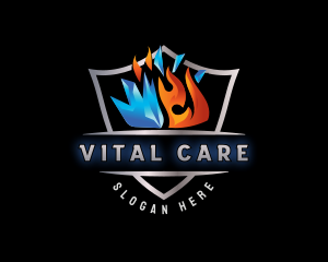 Fire Ice HVAC Logo