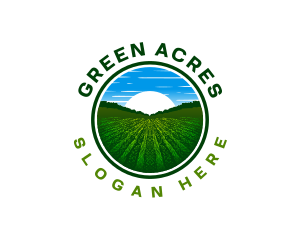 Field Farm Agriculture logo design