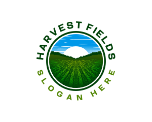 Field Farm Agriculture logo design