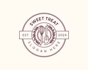  Whisk Spatula Bakery logo design