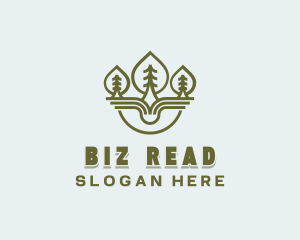 Literature Book Publisher logo design