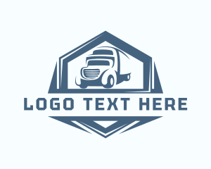Logistics Freight Truck logo
