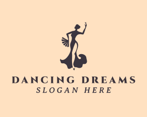 Folk Dance Dancer  logo