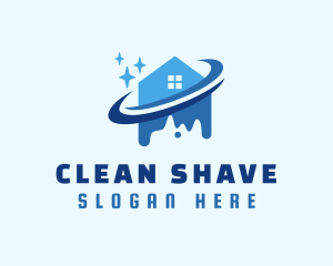 Residential Clean Housekeeping logo design