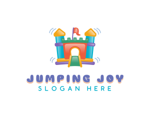 Bouncy Castle Inflatable logo design