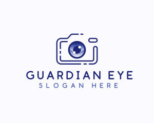 Camera Eye Lens logo design