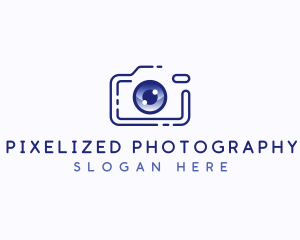 Camera Eye Lens logo design